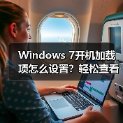 Windows 7开机加载项怎么设置?轻松查看启动信息(图3) Windows 7开机加载项怎么设置?轻松查看启动信息(图3)