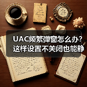 UAC频繁弹窗怎么办?这样设置不关闭也能静音(图3) UAC频繁弹窗怎么办?这样设置不关闭也能静音(图3)