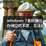 windows 7系统弹出“存储空间不足，无法处理此命令”的故障分析（图2）