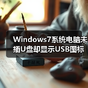 Windows7系统电脑未插U盘却显示USB图标怎么办？（图2）