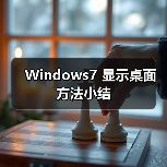 Windows7 显示桌面方法小结（图3）