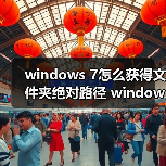 windows 7怎么获得文件夹绝对路径 windows 7查询文件夹绝对路径（图4）