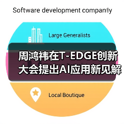 周鸿祎在T-EDGE创新大会提出AI应用新见解：聚焦传统行业具体问题