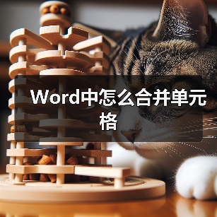 Word中怎么合并单元格