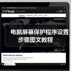 电脑屏幕保护程序设置步骤图文教程(图3) 电脑屏幕保护程序设置步骤图文教程(图3)