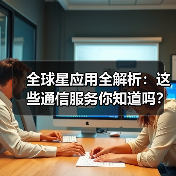 全球星应用全解析:这些通信服务你知道吗?(图2) 全球星应用全解析:这些通信服务你知道吗?(图2)