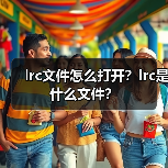 lrc文件怎么打开？lrc是什么文件？