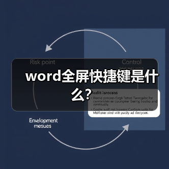 word全屏快捷键是什么?(图4) word全屏快捷键是什么?(图4)