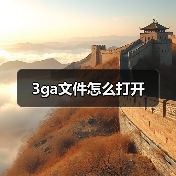3ga文件怎么打开