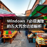 Windows 7必须清除的五大冗余功能解析(图4) Windows 7必须清除的五大冗余功能解析(图4)