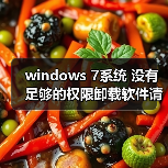 windows 7系统 没有足够的权限卸载软件请与系统管理员联系 解决（图2）