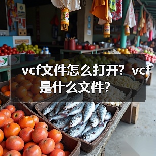 vcf文件怎么打开？vcf是什么文件？