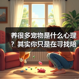 养很多宠物是什么心理？其实你只是在寻找陪伴