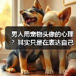 男人用宠物头像的心理？其实只是在表达自己（图2）