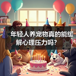 年轻人养宠物真的能缓解心理压力吗?(图1) 年轻人养宠物真的能缓解心理压力吗?(图1)