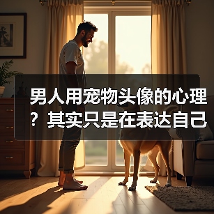 男人用宠物头像的心理？其实只是在表达自己（图4）