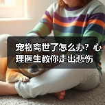 宠物离世了怎么办？心理医生教你走出悲伤