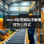 word如何将脚注编号改为①样式（图4）