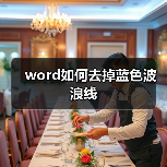 word如何去掉蓝色波浪线(图4) word如何去掉蓝色波浪线(图4)