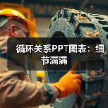 循环关系PPT图表:细节满满(图2) 循环关系PPT图表:细节满满(图2)