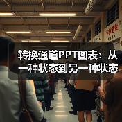 转换通道PPT图表:从一种状态到另一种状态(图4) 转换通道PPT图表:从一种状态到另一种状态(图4)