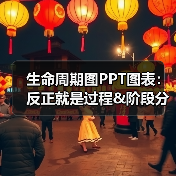 生命周期图PPT图表：反正就是过程&阶段分析