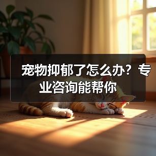 宠物抑郁了怎么办?专业咨询能帮你(图2) 宠物抑郁了怎么办?专业咨询能帮你(图2)