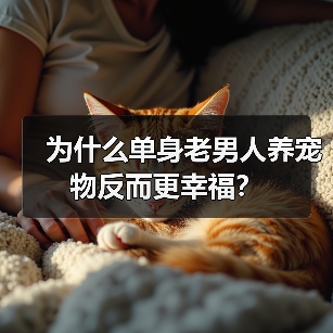 为什么单身老男人养宠物反而更幸福?(图1) 为什么单身老男人养宠物反而更幸福?(图1)