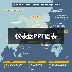 仪表盘PPT图表