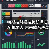 特斯拉财报拉胯却押注AI机器人 未来能否逆袭？