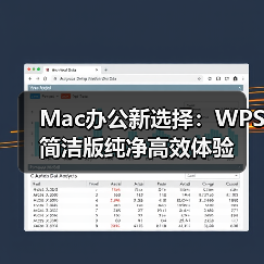Mac办公新选择：WPS简洁版纯净高效体验（图4）