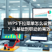 WPS下拉菜单怎么设置?从基础到联动的高效技巧(图2) WPS下拉菜单怎么设置?从基础到联动的高效技巧(图2)