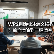 WPS删除批注怎么操作?单个清除到一键清空全教程(图4) WPS删除批注怎么操作?单个清除到一键清空全教程(图4)