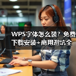 WPS字体怎么装？免费下载安装+商用避坑全攻略（图3）