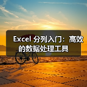 Excel 分列入门:高效的数据处理工具(图4) Excel 分列入门:高效的数据处理工具(图4)
