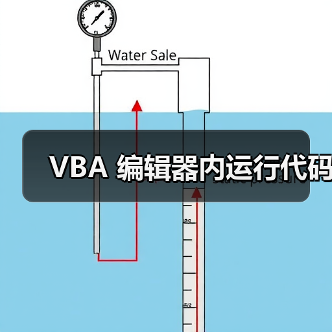 VBA 编辑器内运行代码(图2) VBA 编辑器内运行代码(图2)