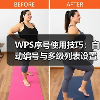 WPS序号使用技巧：自动编号与多级列表设置全解析
