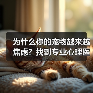 为什么你的宠物越来越焦虑?找到专业心理医生是关键(图1) 为什么你的宠物越来越焦虑?找到专业心理医生是关键(图1)
