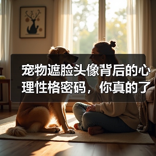 宠物遮脸头像背后的心理性格密码,你真的了解吗?(图4) 宠物遮脸头像背后的心理性格密码,你真的了解吗?(图4)