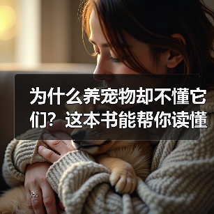 为什么养宠物却不懂它们？这本书能帮你读懂它们的心