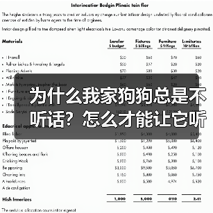 为什么我家狗狗总是不听话?怎么才能让它听我的?(图3) 为什么我家狗狗总是不听话?怎么才能让它听我的?(图3)