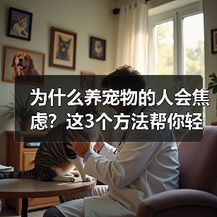 为什么养宠物的人会焦虑?这3个方法帮你轻松应对(图1) 为什么养宠物的人会焦虑?这3个方法帮你轻松应对(图1)