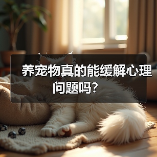 养宠物真的能缓解心理问题吗?(图1) 养宠物真的能缓解心理问题吗?(图1)