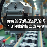 你真的了解投资风险吗?3句致命格言改写你的财富命运(图4) 你真的了解投资风险吗?3句致命格言改写你的财富命运(图4)