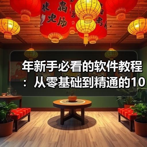 年新手必看的软件教程：从零基础到精通的10个实战步骤