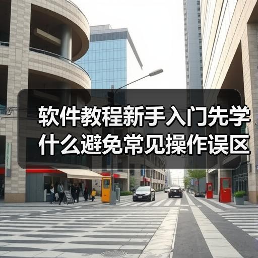 软件教程新手入门先学什么避免常见操作误区