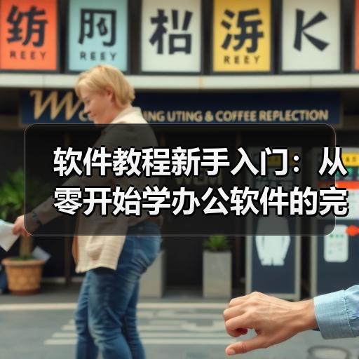 软件教程新手入门：从零开始学办公软件的完整步骤