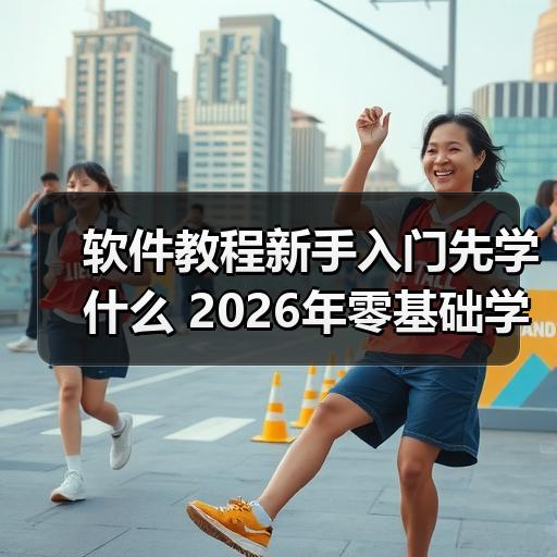 软件教程新手入门先学什么 2026年零基础学习路径与资料推荐