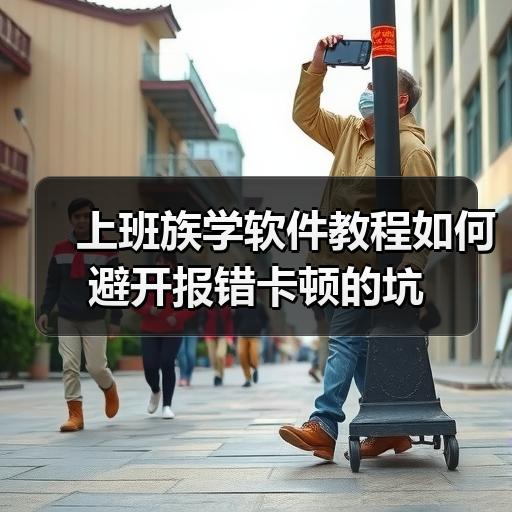 上班族学软件教程如何避开报错卡顿的坑