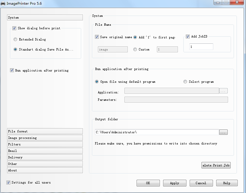image printer 64位 5.6(图2)